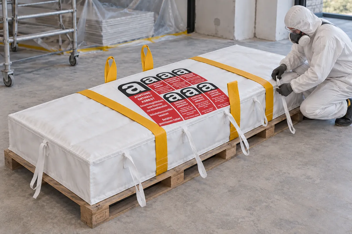 Big bag para placas BBA260 en uso, imagen de uso editada con IA